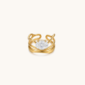 Ivia Ring - 18K Gold Plated