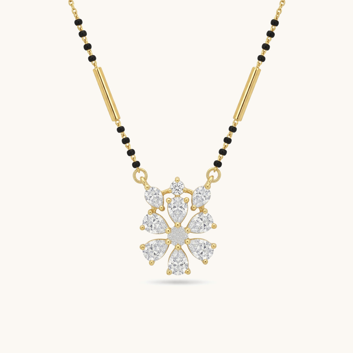 Kshna Mangalsutra - 18K Gold Plated image 1
