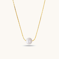 Zia Pearl Necklace - 18K Gold Plated