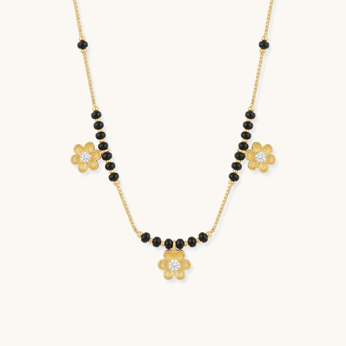 Nitya Mangalsutra - 18K Gold Plated image 1