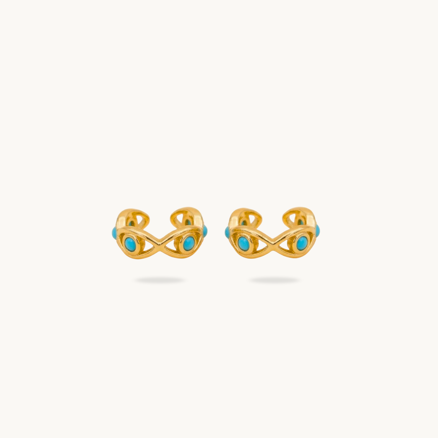 Nova Nazar Ear Cuff - 18K Gold Plated