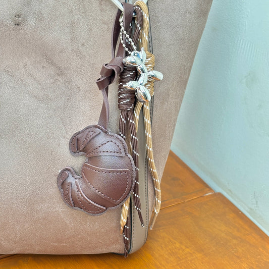Mocha Croissant Charm