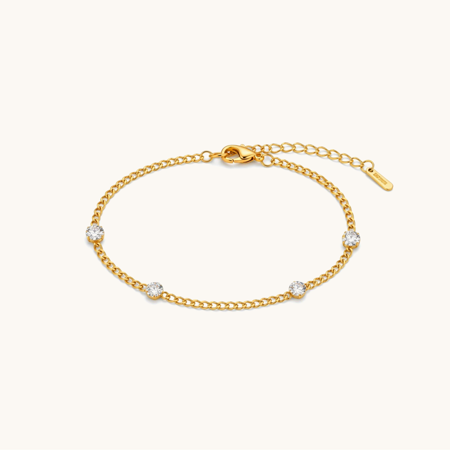 Riviera Bracelet – 18K Gold Plated image 1