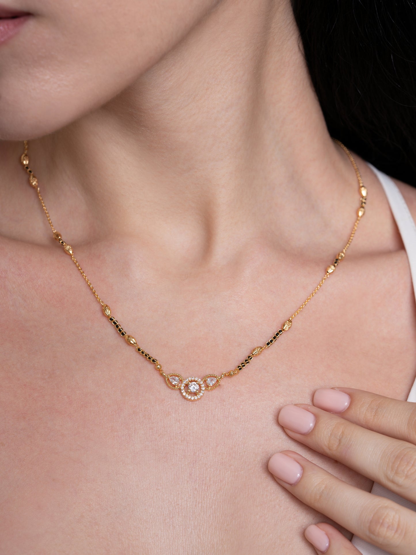 Zeya Mangalsutra - 18K Gold Plated