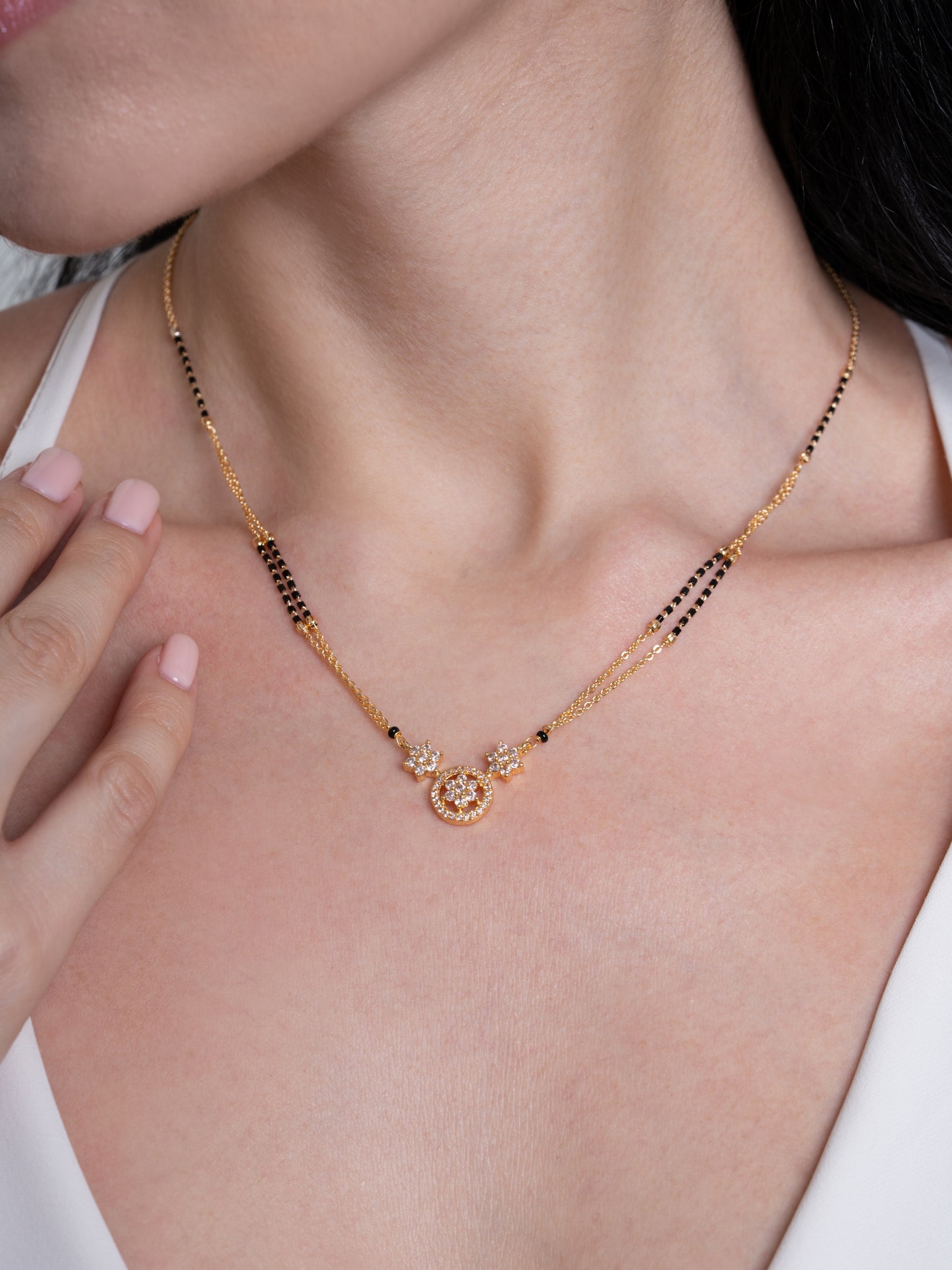 Ahana Mangalsutra - 18K Gold Plated