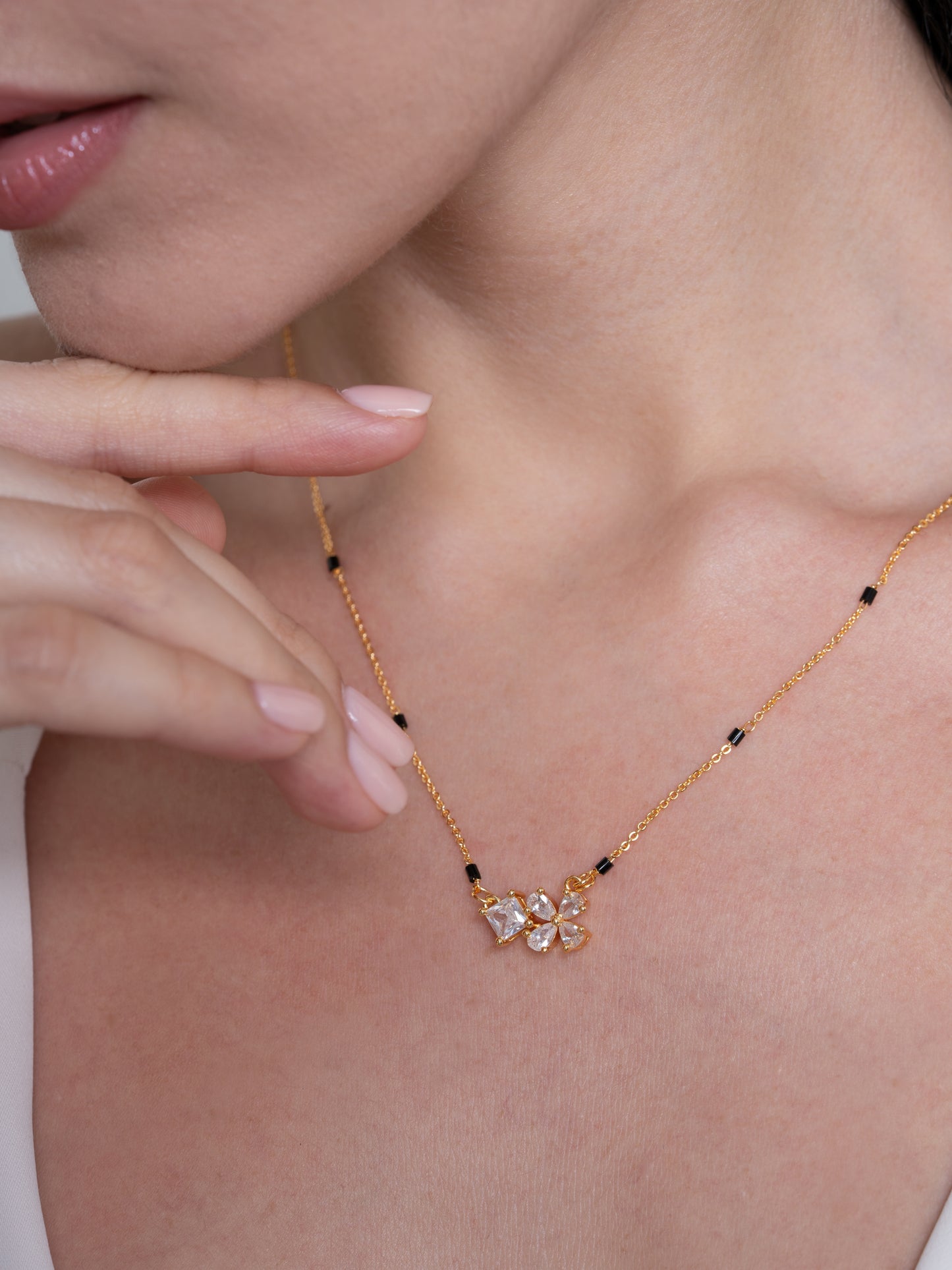 Noor Mangalsutra - 18K Gold Plated