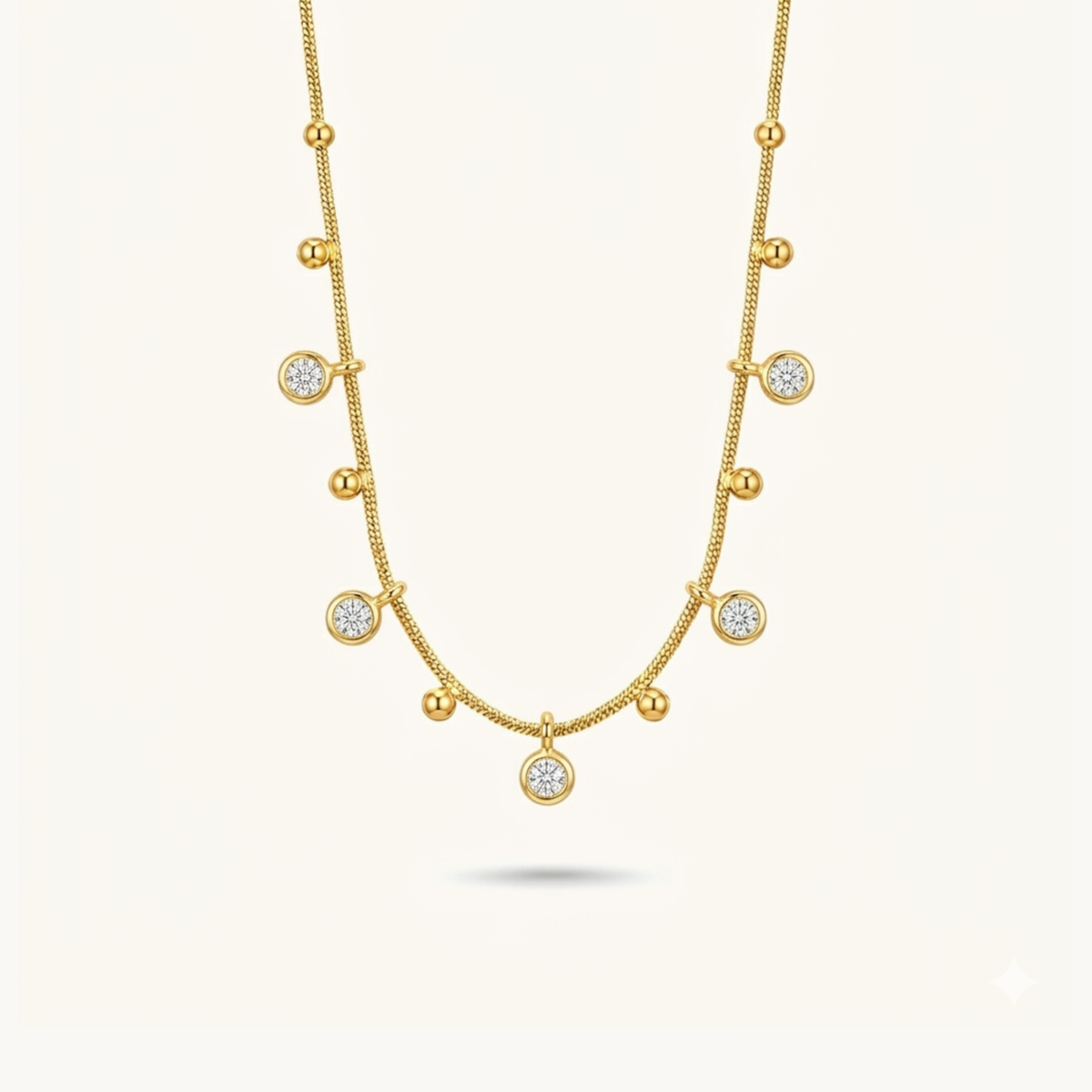 Scarlet Necklace - 18K Gold Plated image 1