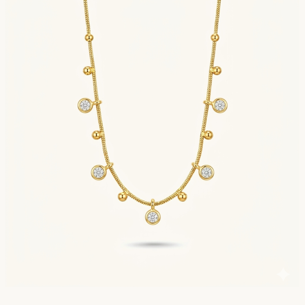 Scarlet Necklace - 18K Gold Plated