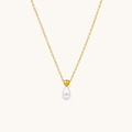 Serene Pearl Necklace - 18K Gold Plated