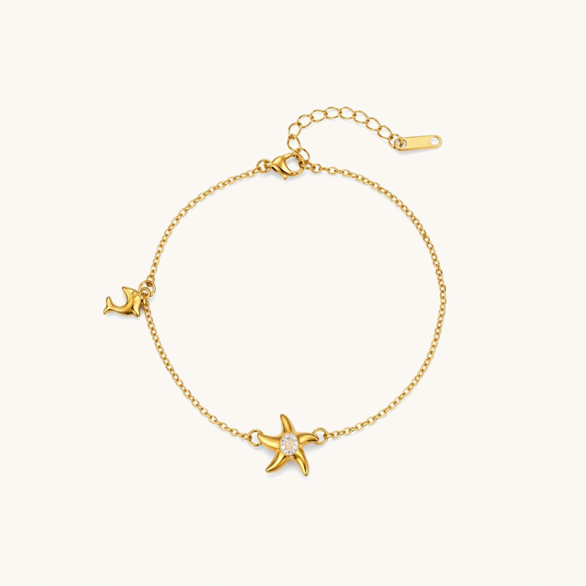 Starfish Bracelet – 18K Gold Plated image 1