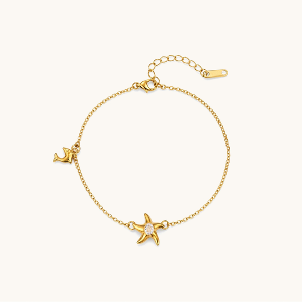 Starfish Bracelet – 18K Gold Plated