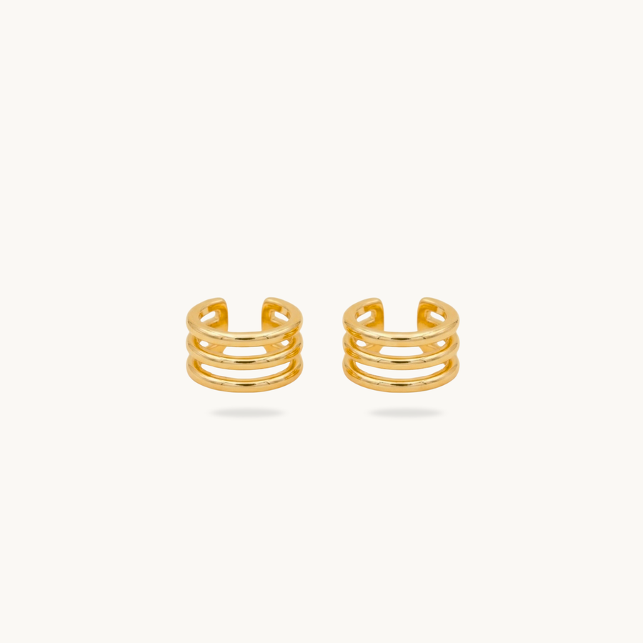 Zoey Ear Cuff - 18K Gold Plated image 1