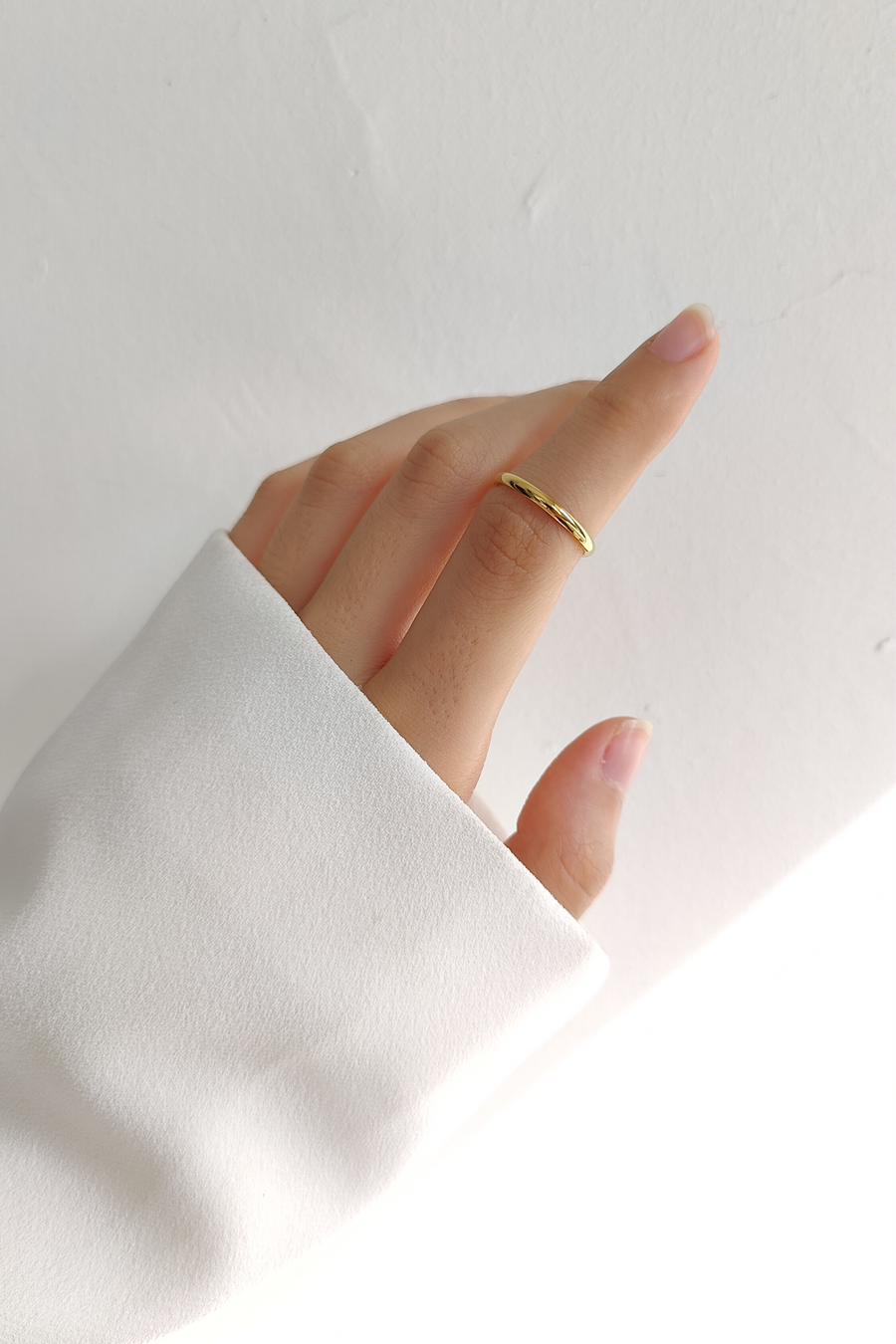 The Thin Ring - 18K Gold Plated image 2
