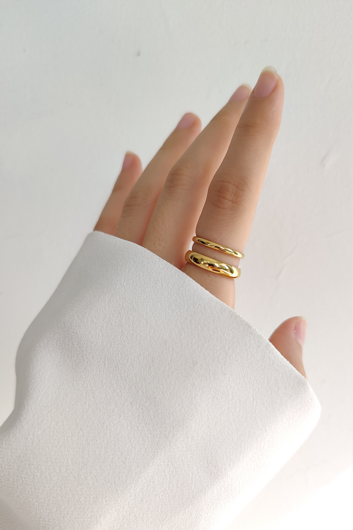 The Thin Ring - 18K Gold Plated image 7