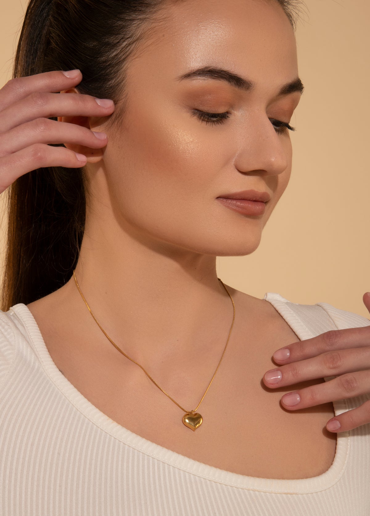 Hazel Necklace - 18K Gold Plated image 5