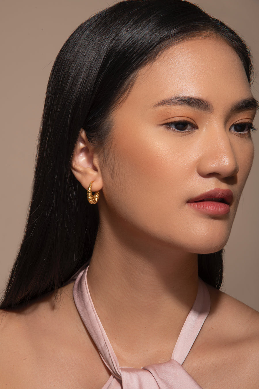 Effie Hoops - 18K Gold Plated image 8