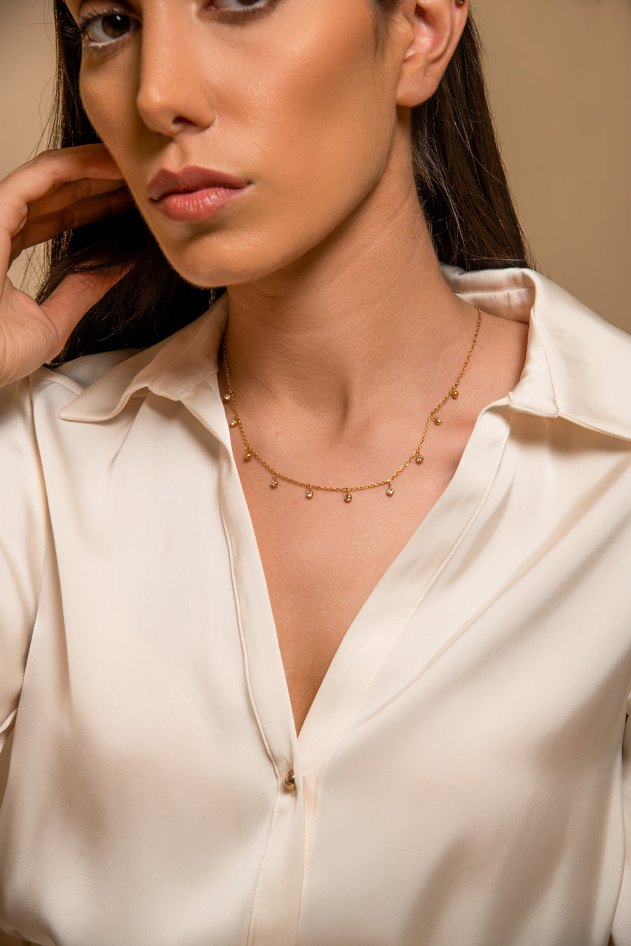 Lexie Necklace - 18K Gold Plated image 4