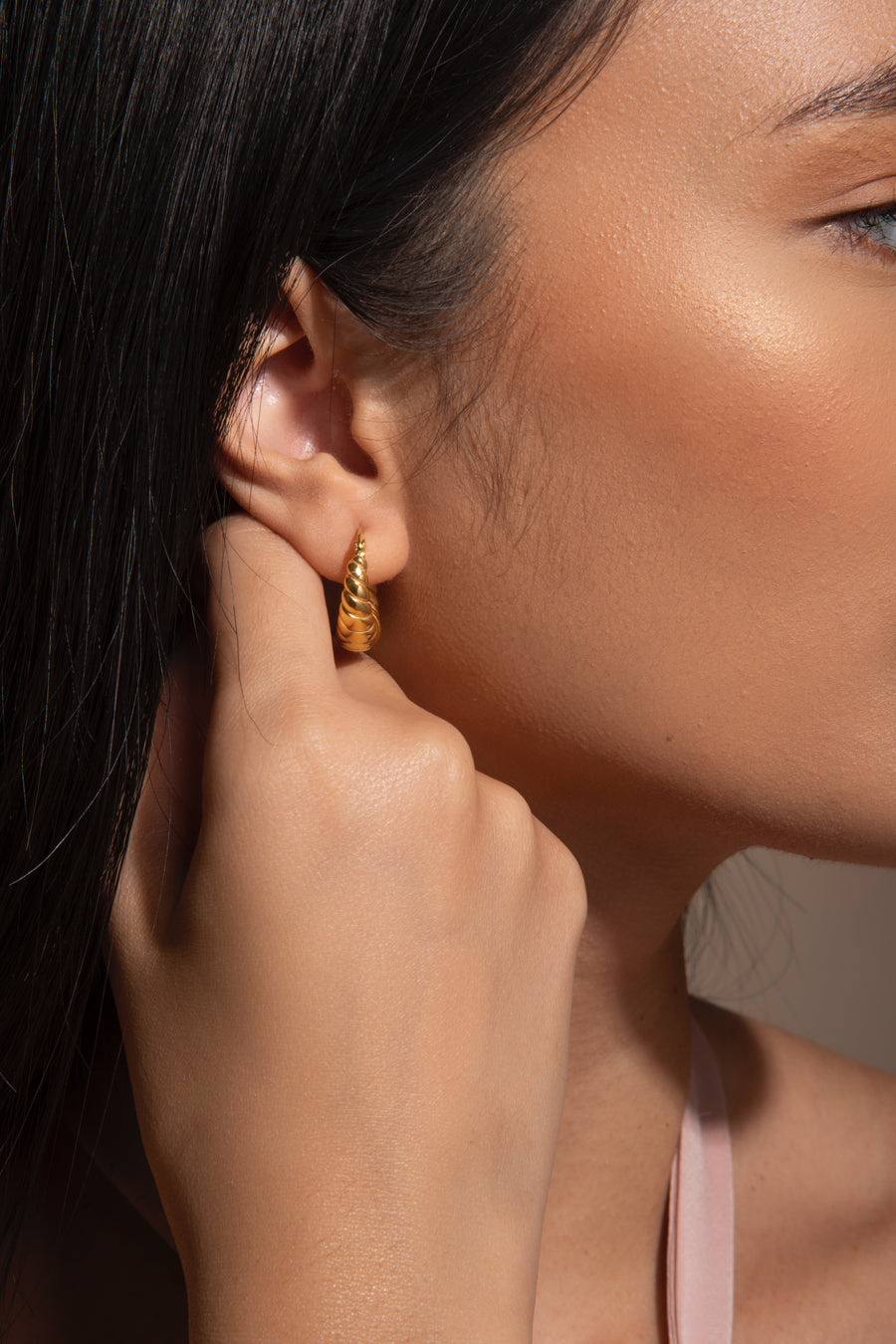 Effie Hoops - 18K Gold Plated image 9